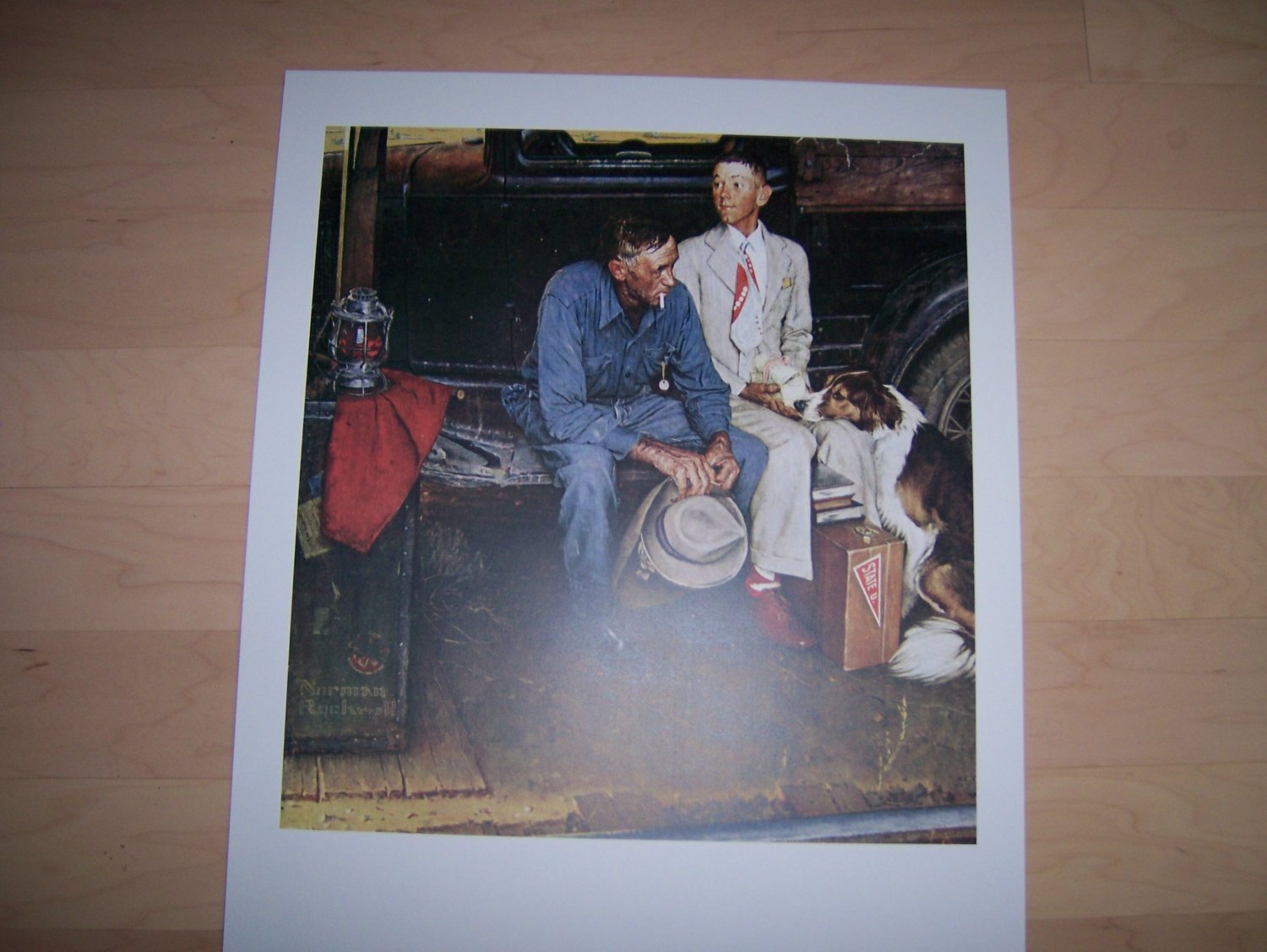 Norman Rockwell's Breaking Home Ties BNK732