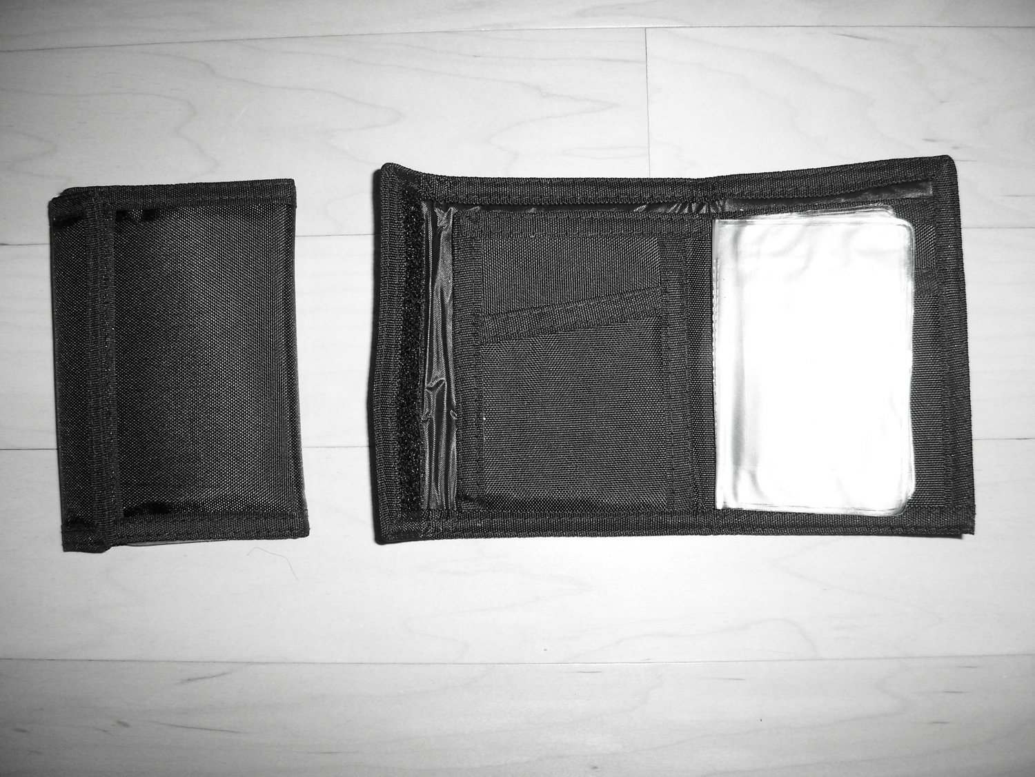 Wallet Black Velcro Closure BNK734