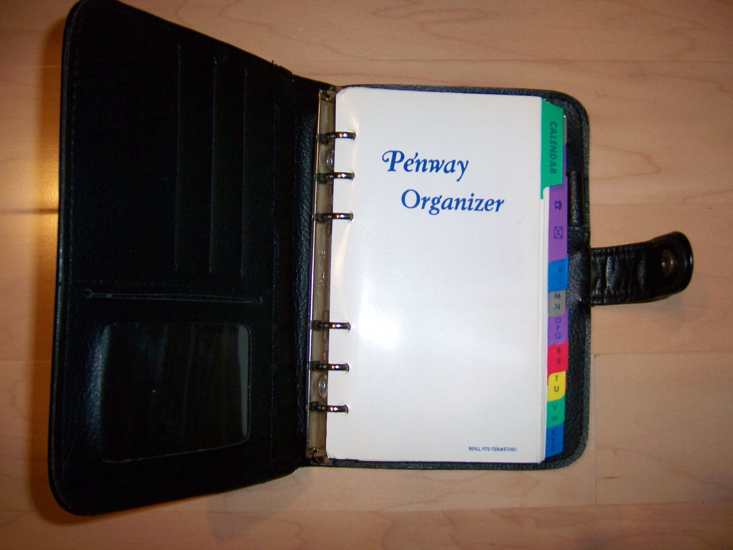 Oganizer by Penway Leather Cover Notes Keeper BNK741