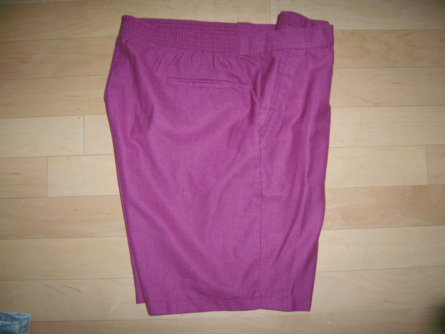 Men's Shorts Burgandy by Alan Stuart Size 46 BNK759