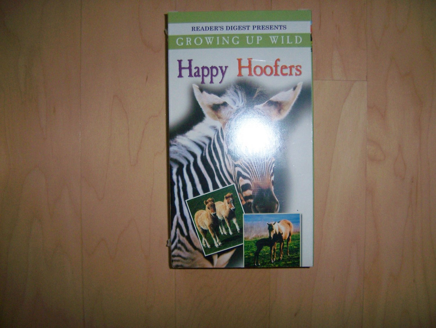 VHS Happy Hoofers Growing Up Wild BNK774
