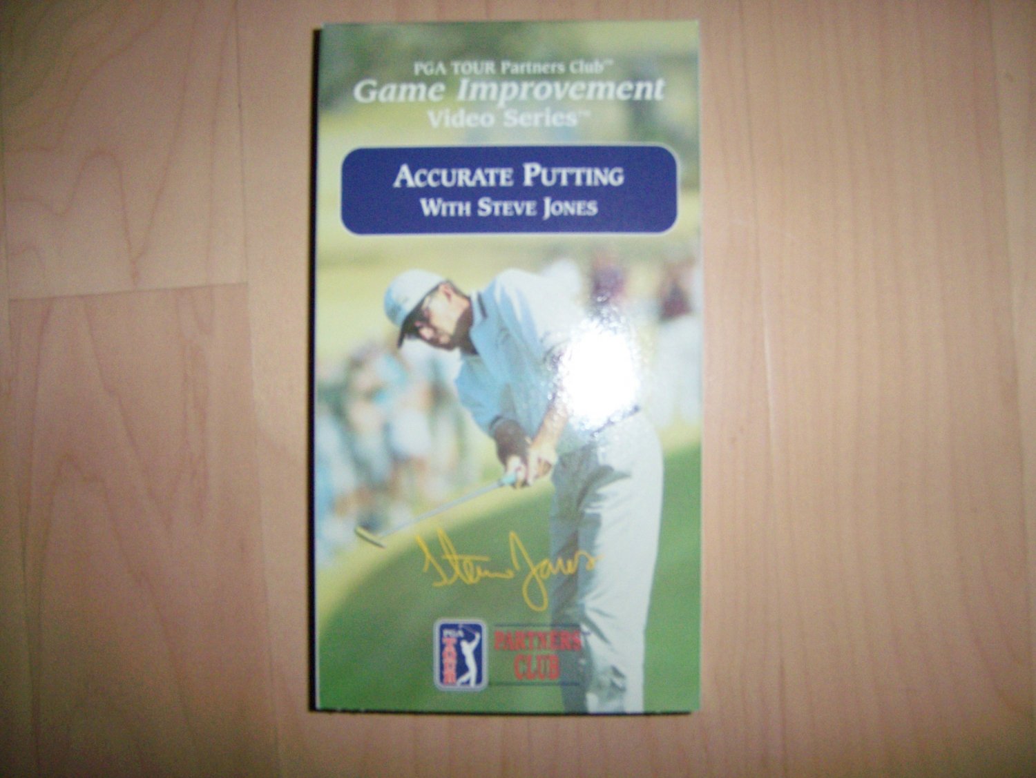 VHS Golf PGA Accurate Putting w Steve Jones BNK794