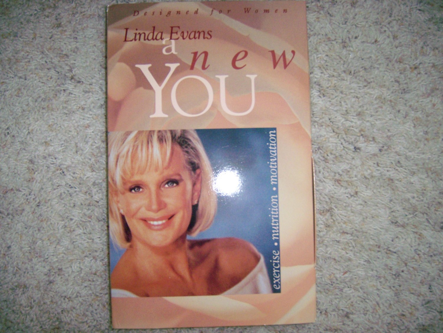 A New You By Linda Evans Book & Cassettes BNK859