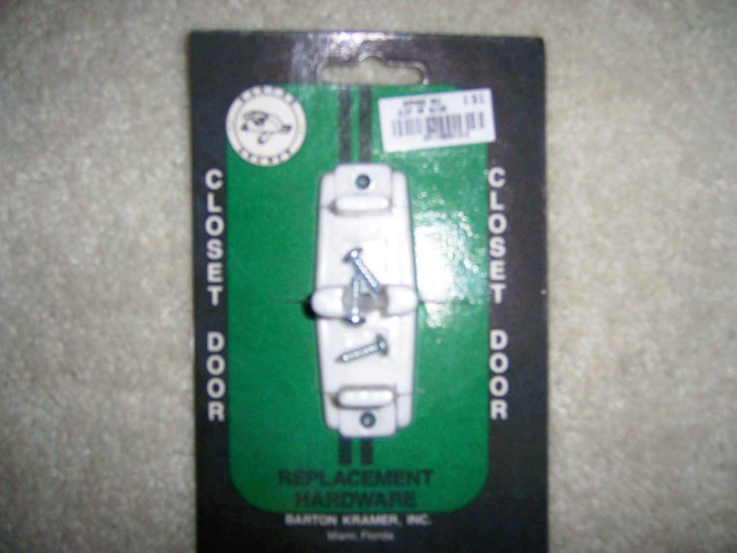Closet Door Bi Pass Guide By Barton Kramer USA BNK909