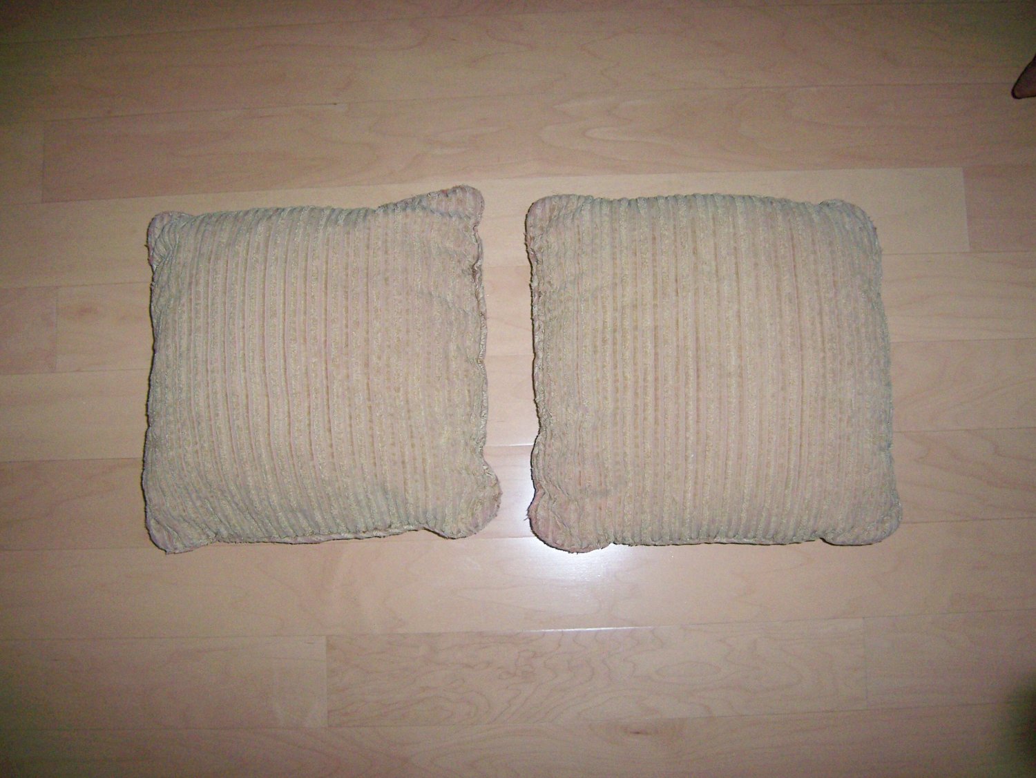 Pillows Set Of Two Tan 12" BNK926