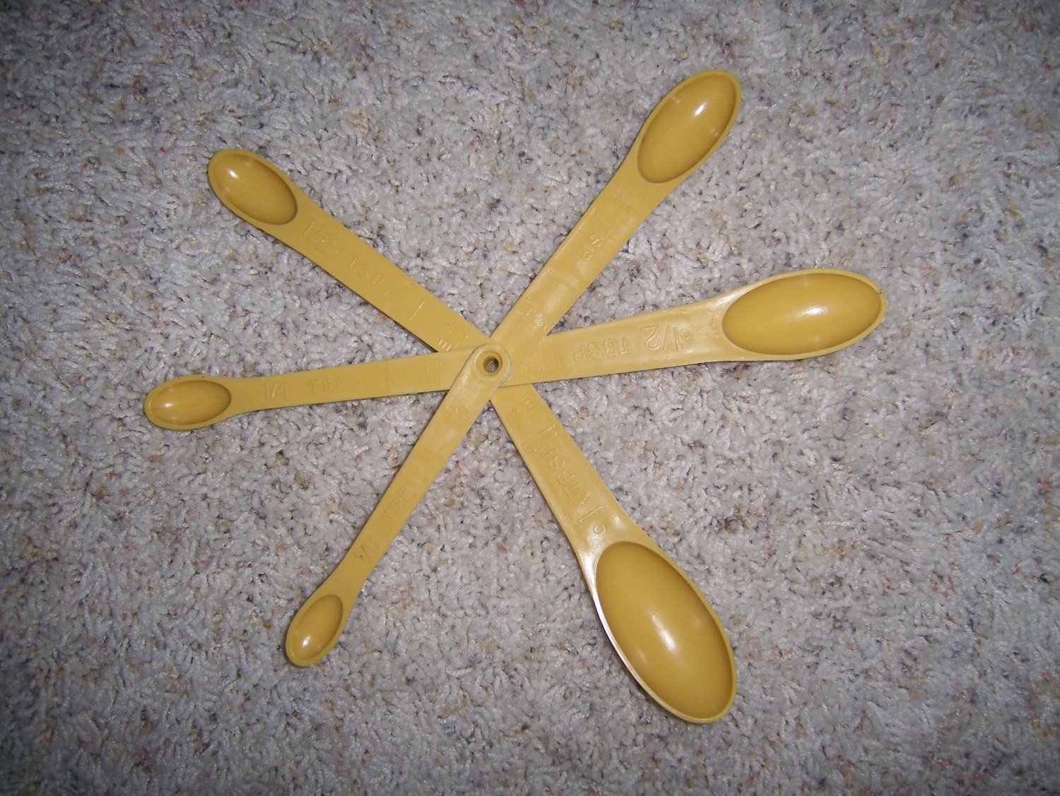 Measuring Spoons Set Of Six HD Plastic BNK946