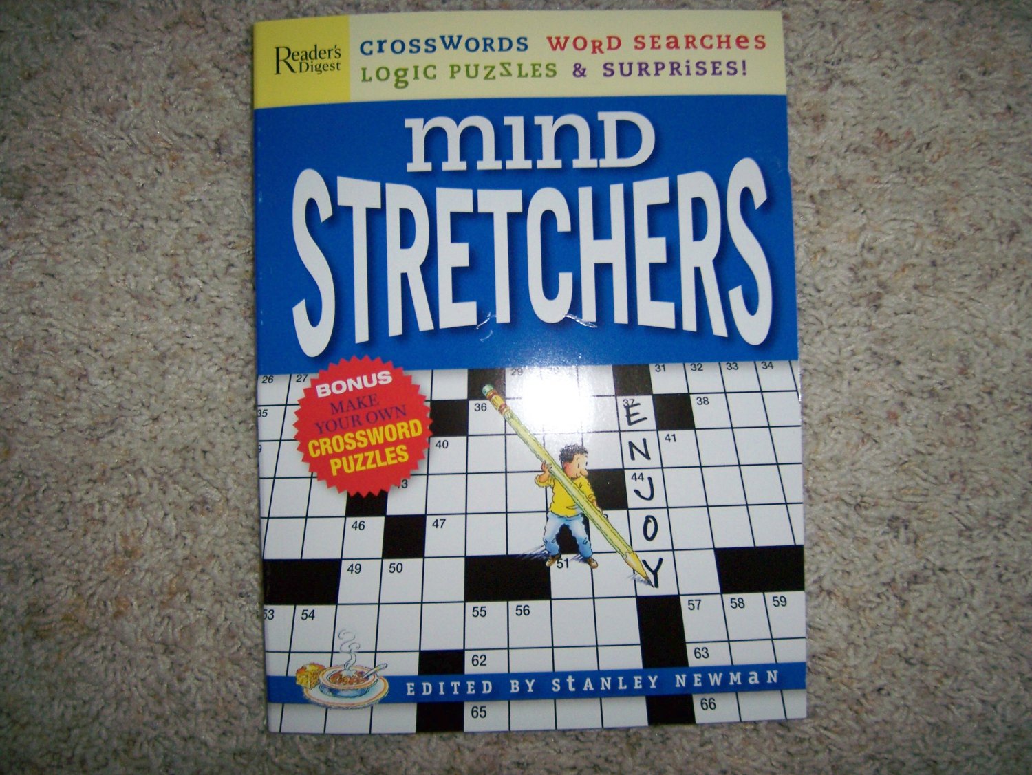 Mind Stretchers Crossword & Word Puzzles Etc. BNK949
