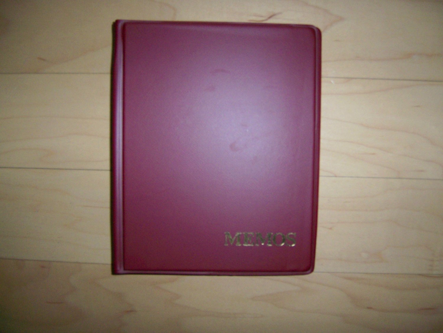 Memo Binder 6x7 W Inside Pocket & Holder BNK978
