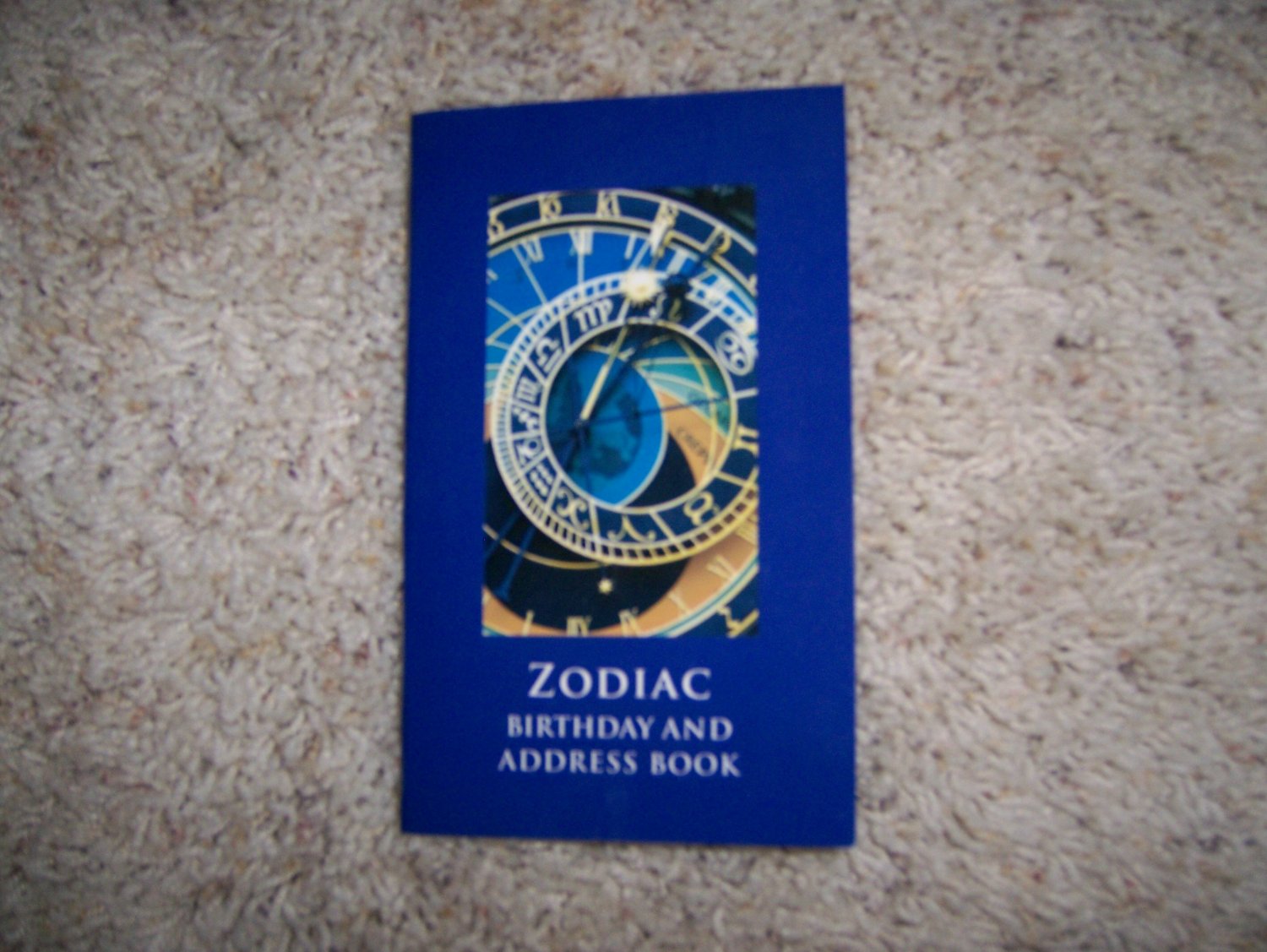 Zodiac/Address/Phone/Notes Pocket Purse Book BNK992