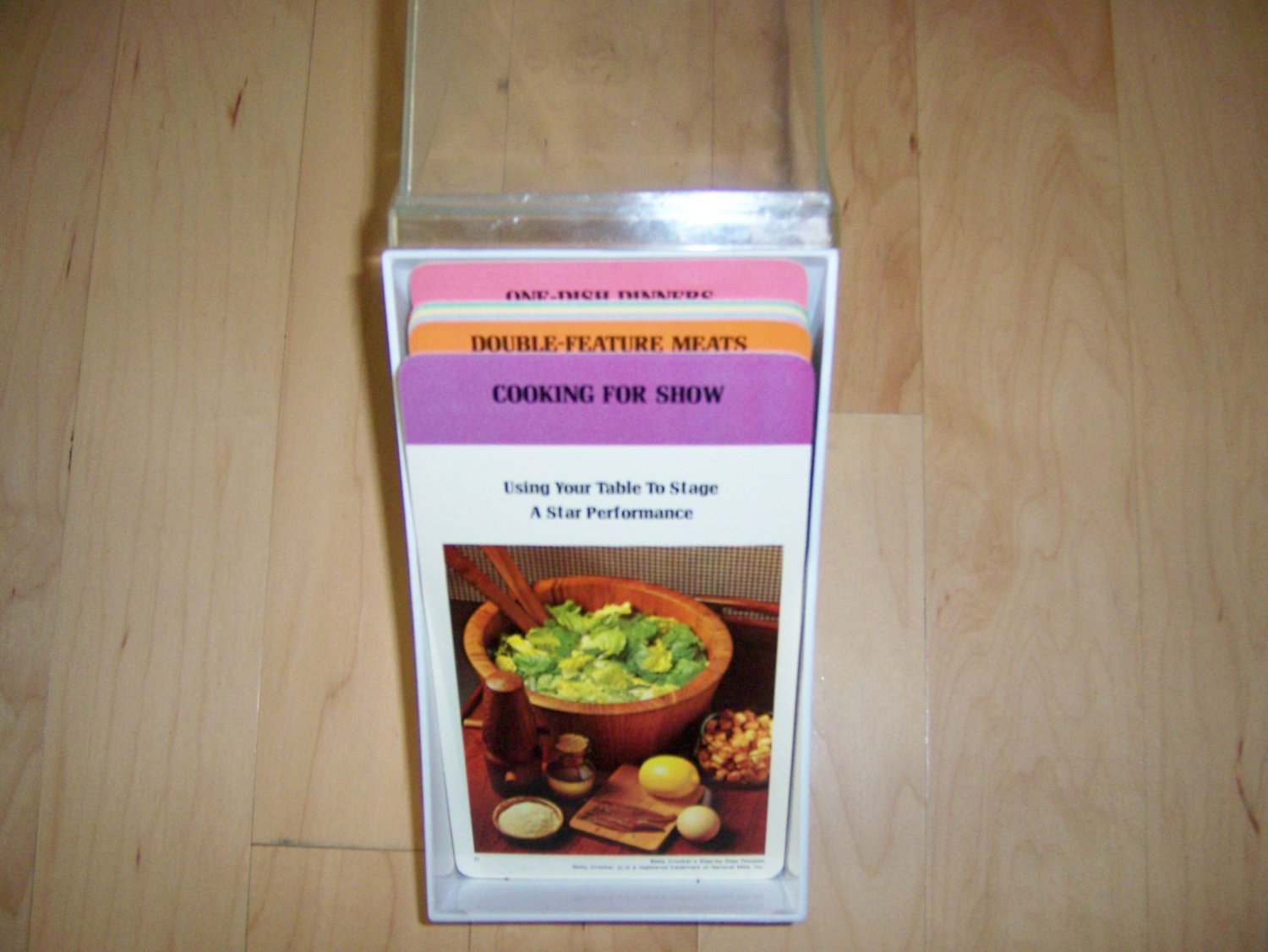 Recipe Case With Selection Of Recipes BNK1011