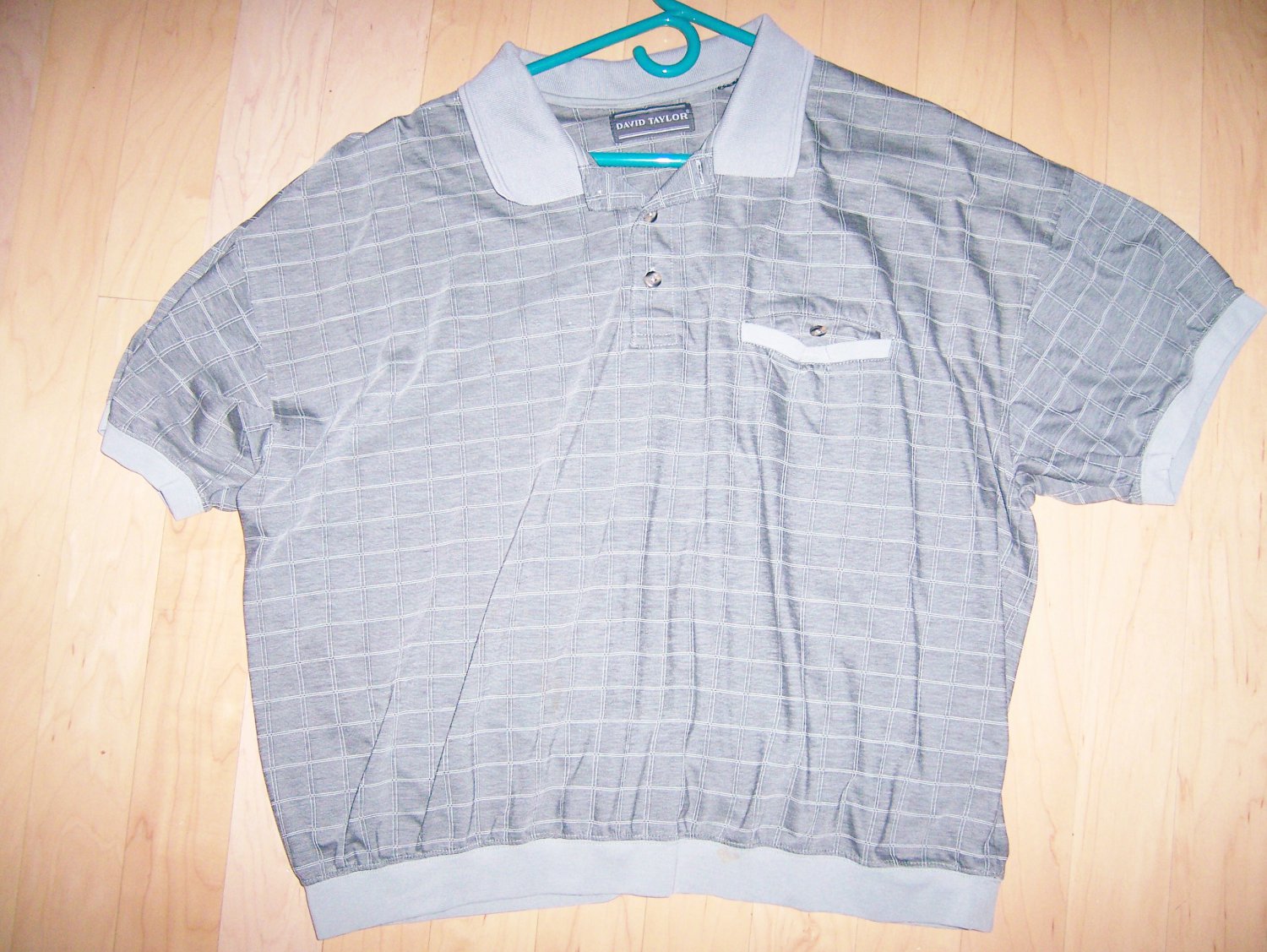 Polo Shirt Grey By David Taylor XL BNK1016