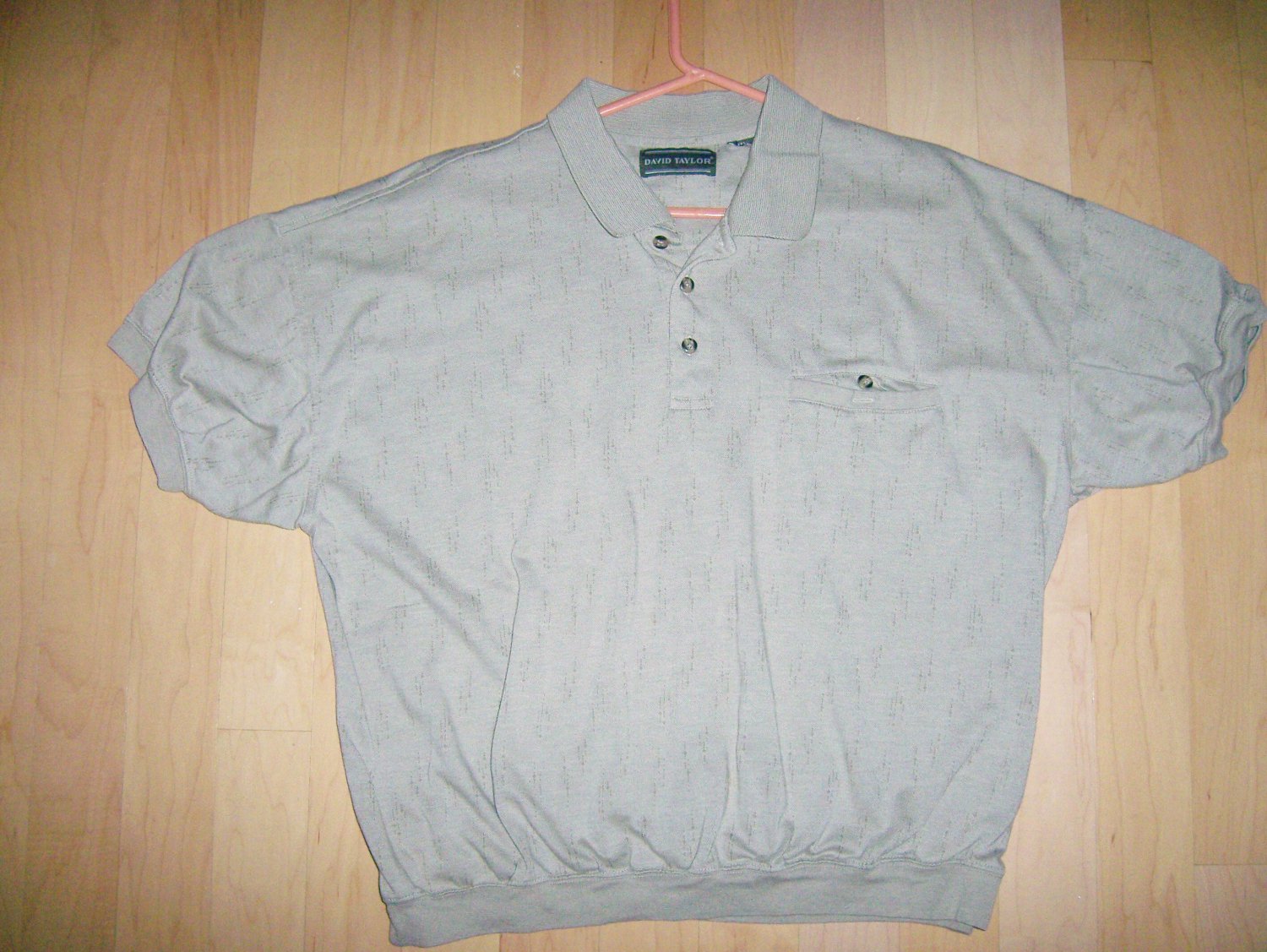 Polo Shirt Light Tan By David Taylor BNK1019
