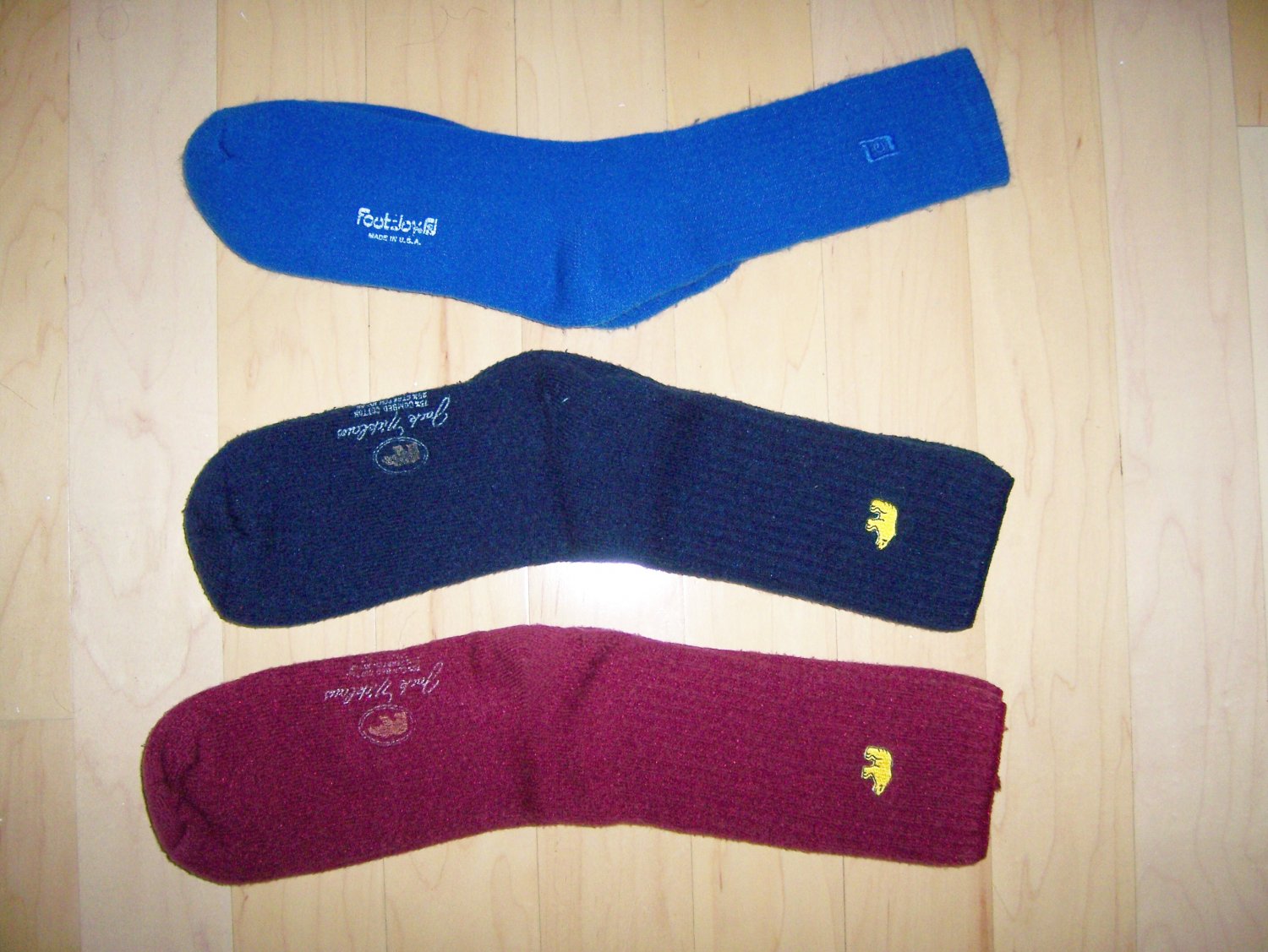 Men's Socks 10-13 Cotton Blue-Rose-Navy BNK1035