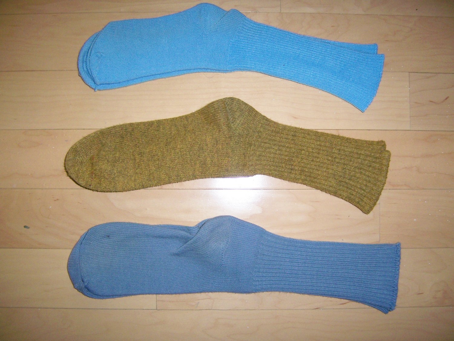 Men's Socks Cotton 10-13 Blue-Gold-Grey BNK1040