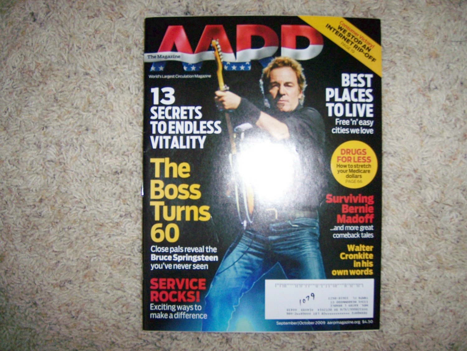 AARP Sept/Oct 2009 Magazine 1079