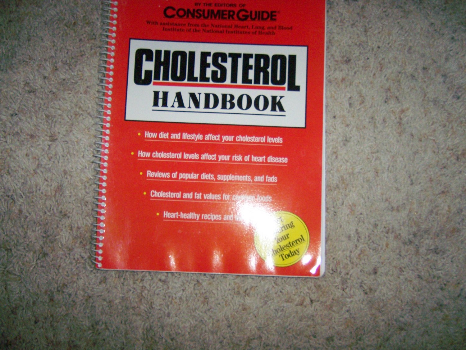 Cholestrol Handbook BNK1087