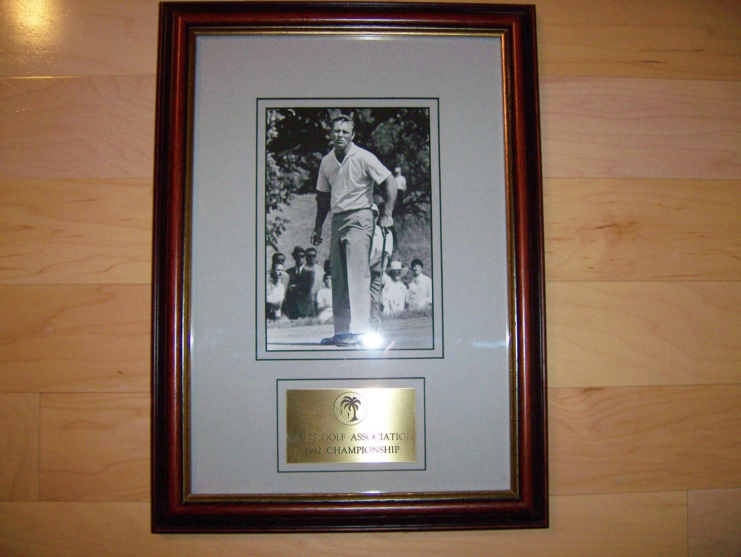 Arnie Palmer Framed Photo In Younger Days BNK1160