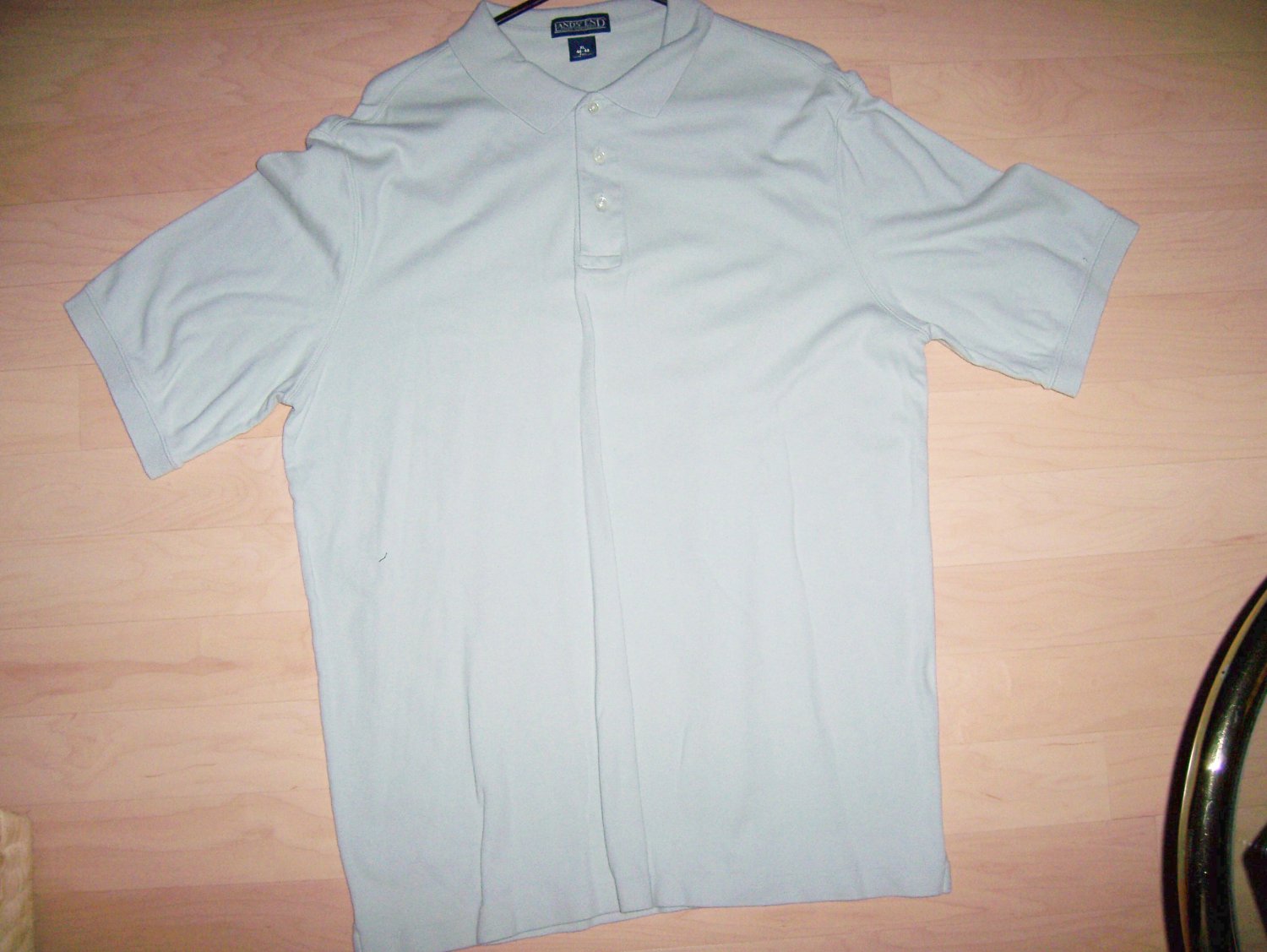 Men's Golf Shirt By Lands End Light Green XL Tall BNK1398