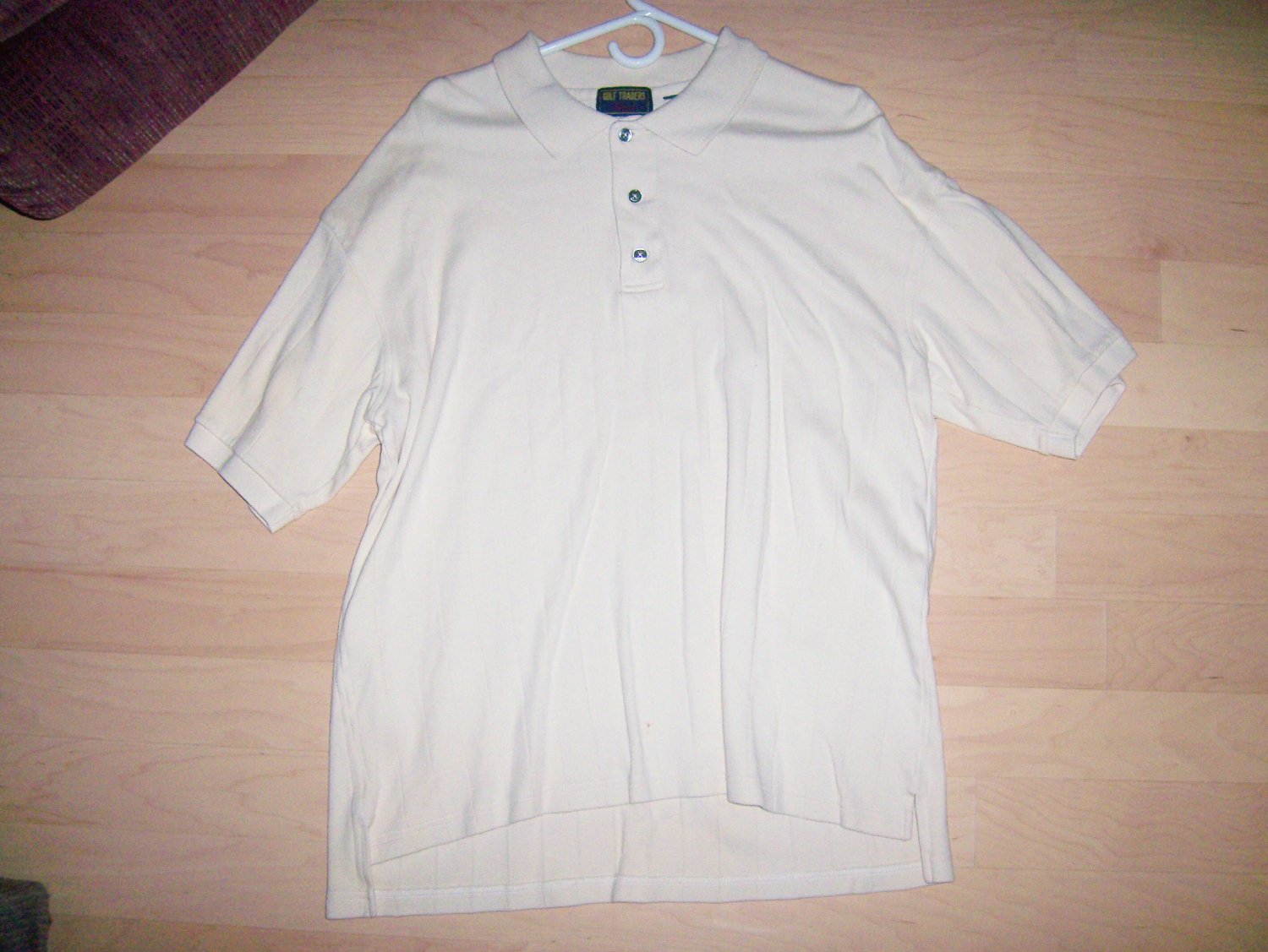 Men's Golf Shirt XXL Tall By Dockers Tan BNK1401