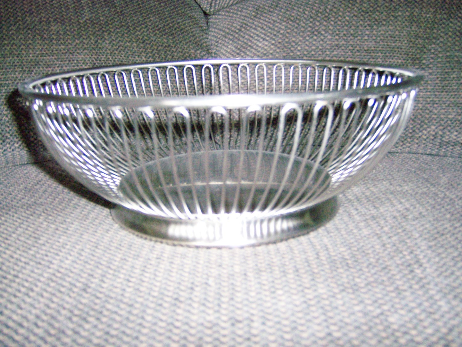 Show Off Bowl 6"Base 10" Top Stainless Steel BNK1421