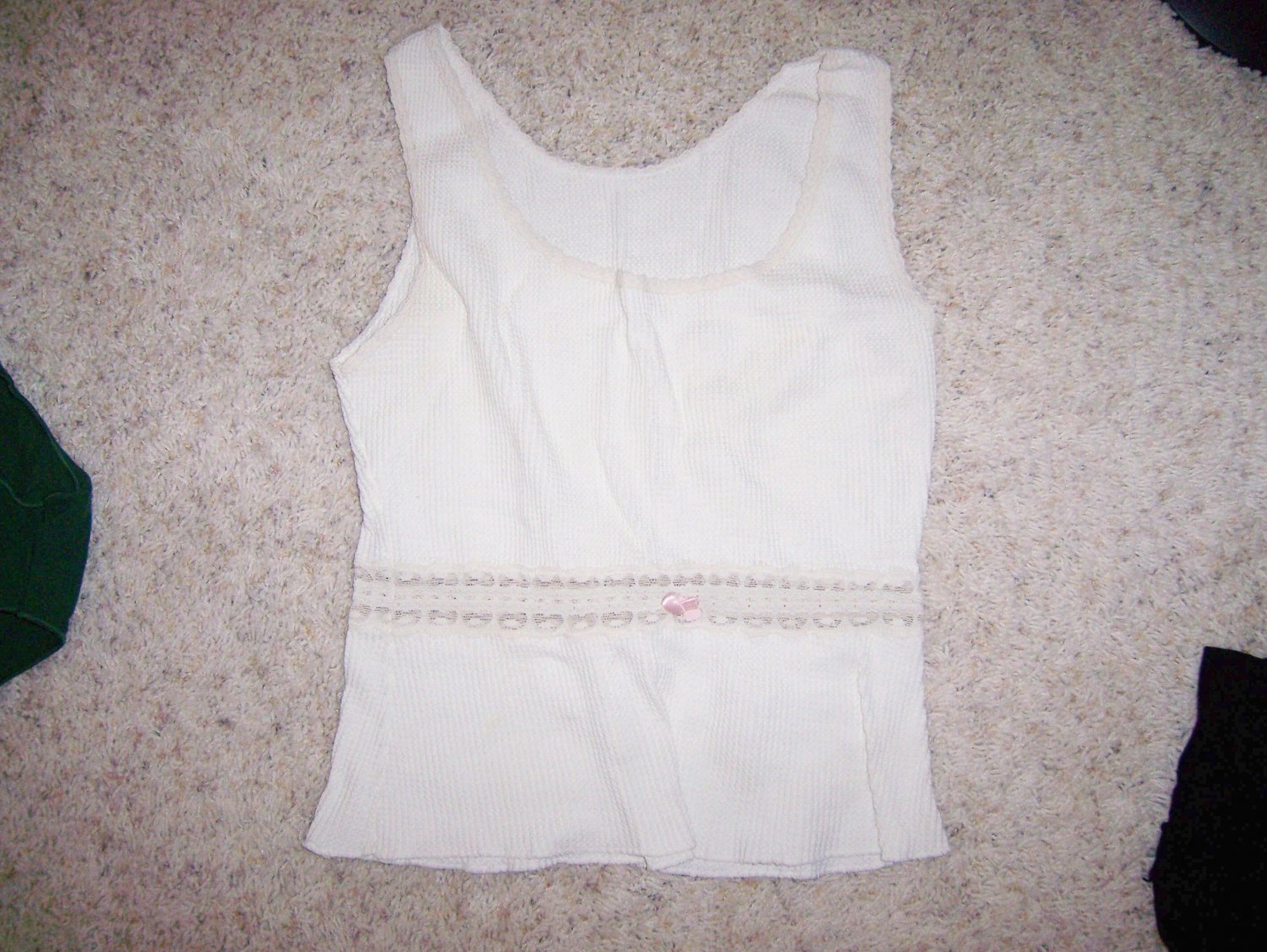 Camisole Rayon And Lace Size 34 BNK1429