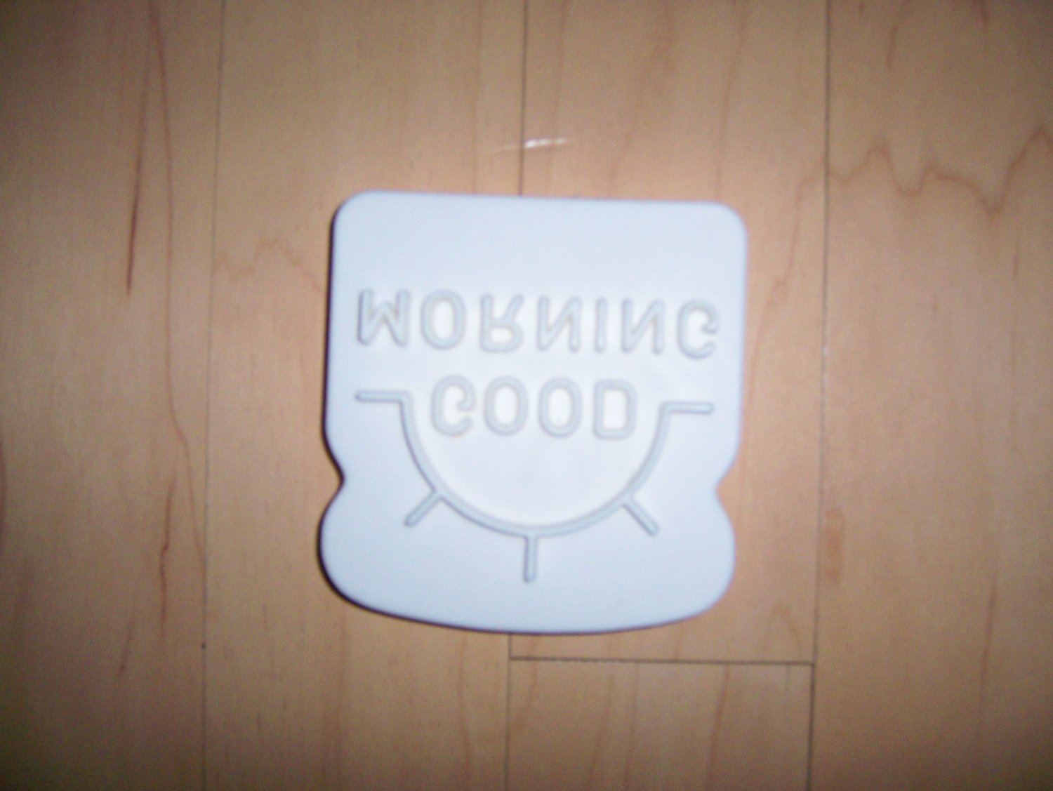 Stencil Good Morning w Magnet BNK1430