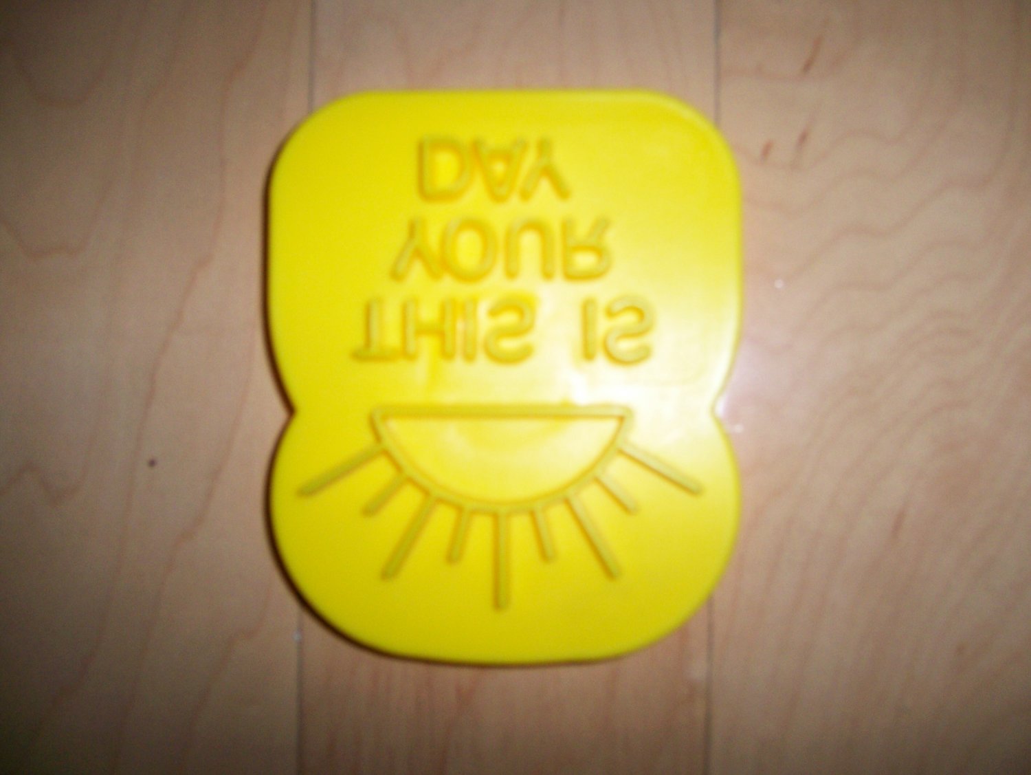 Is This Your Day Stencil W Magnet BNK1431