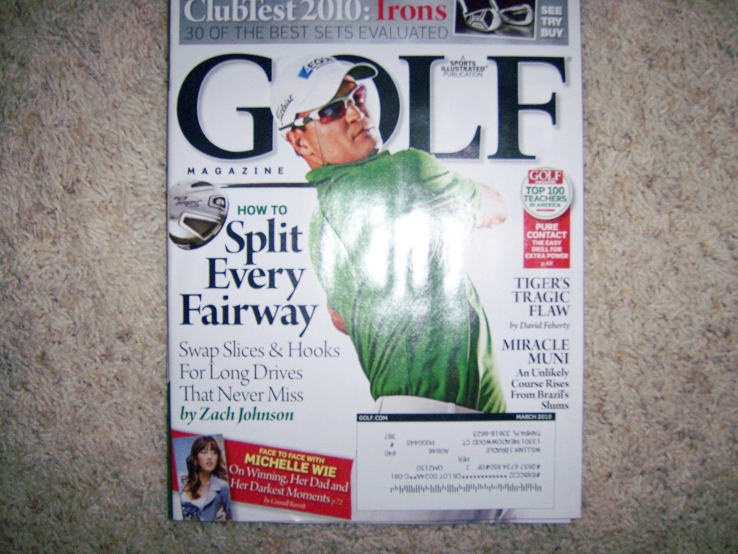 Golf Magazine March 2010 BNK1459
