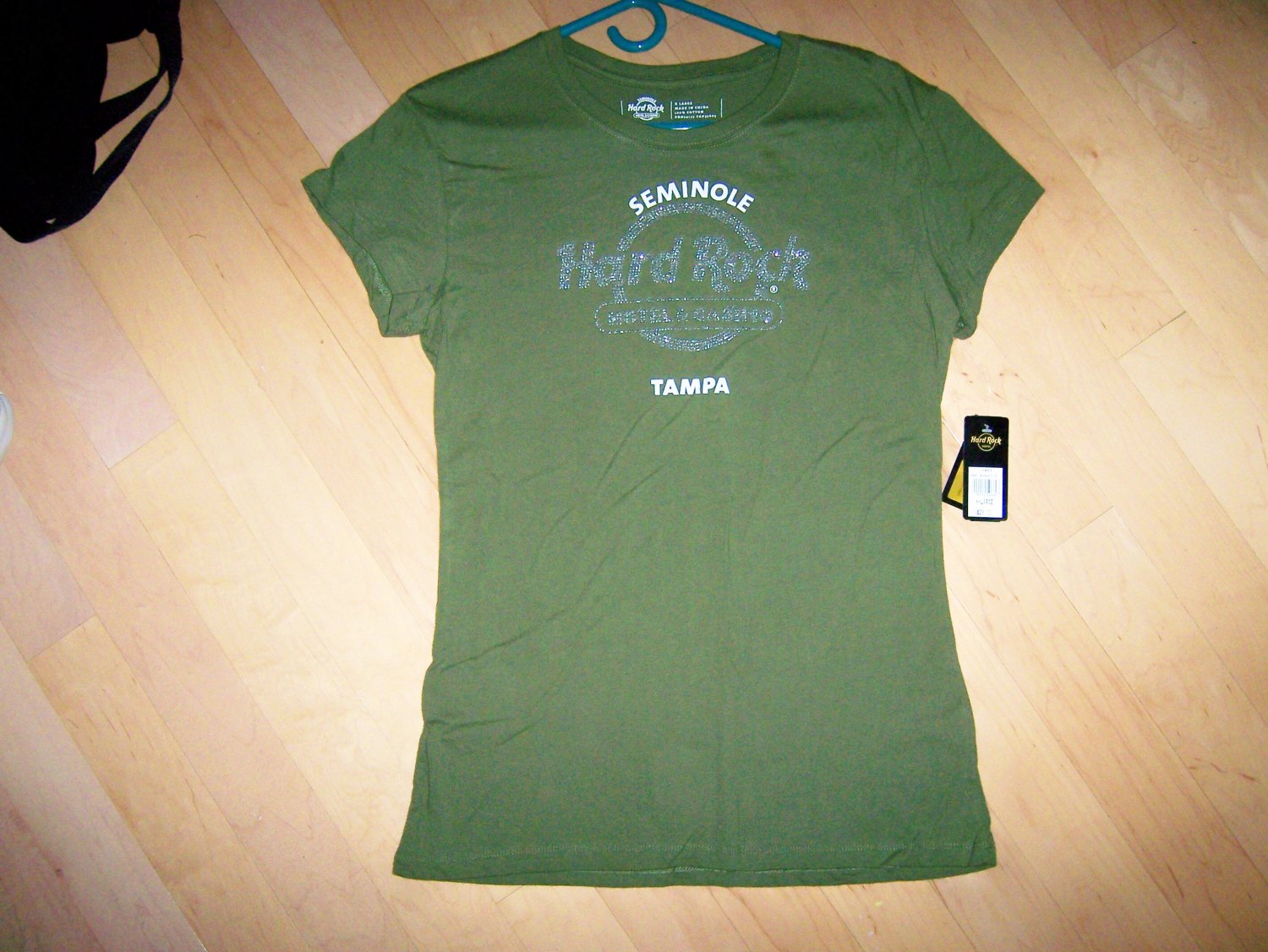 Hard Rock Green Shirt XL BNK1569