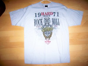 Hard Rock Grey XLarge Shirt BNK1570