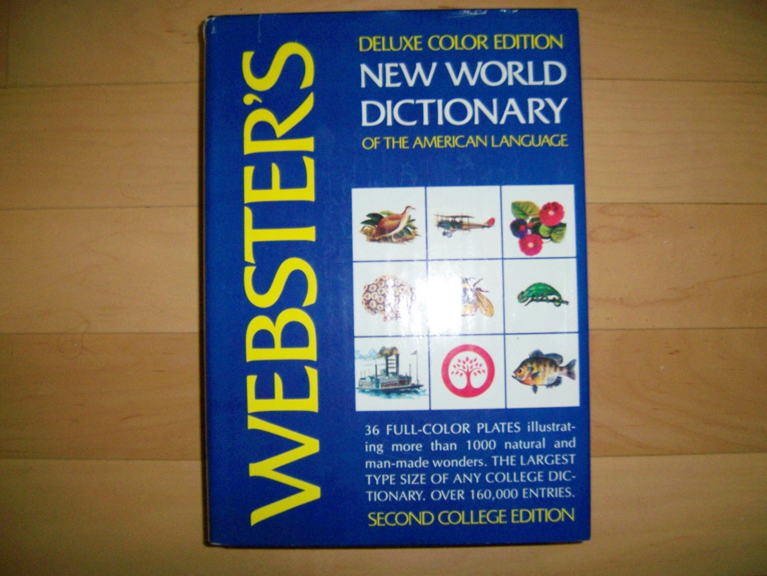 Dictionary By Webster Deluxe Color Edition 2nd College Edition BNK1575