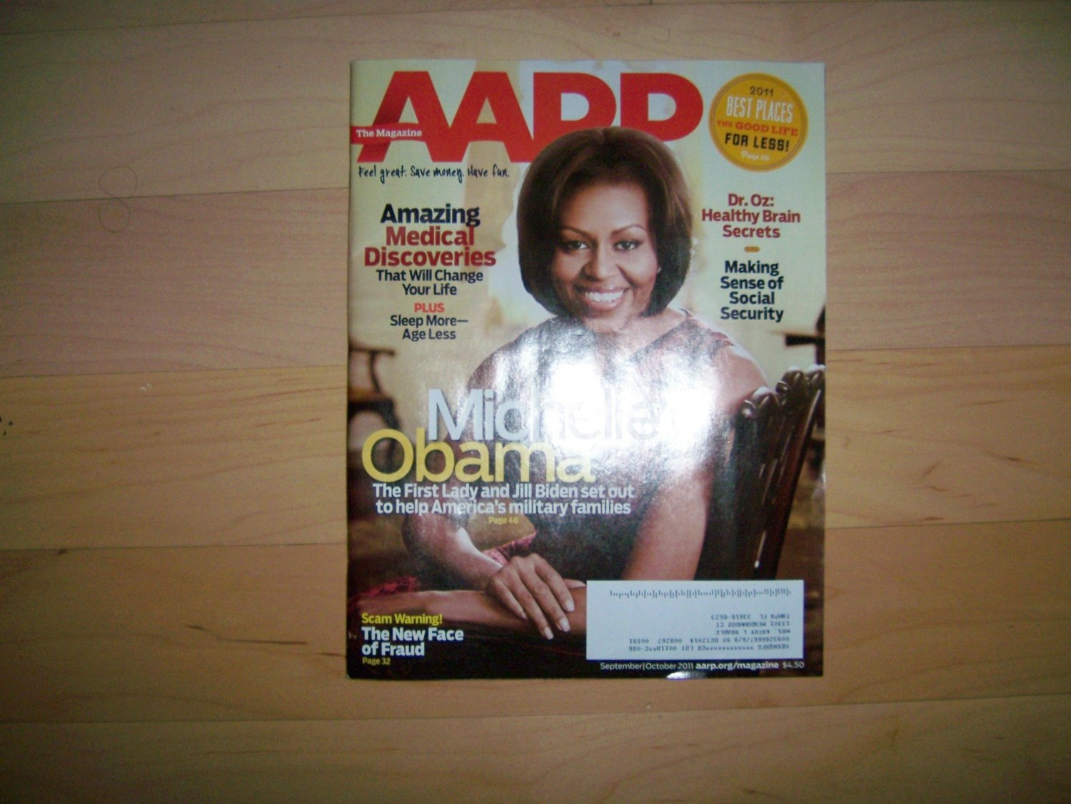 AARP Magazine Sept/Oct 2011 BNK1585