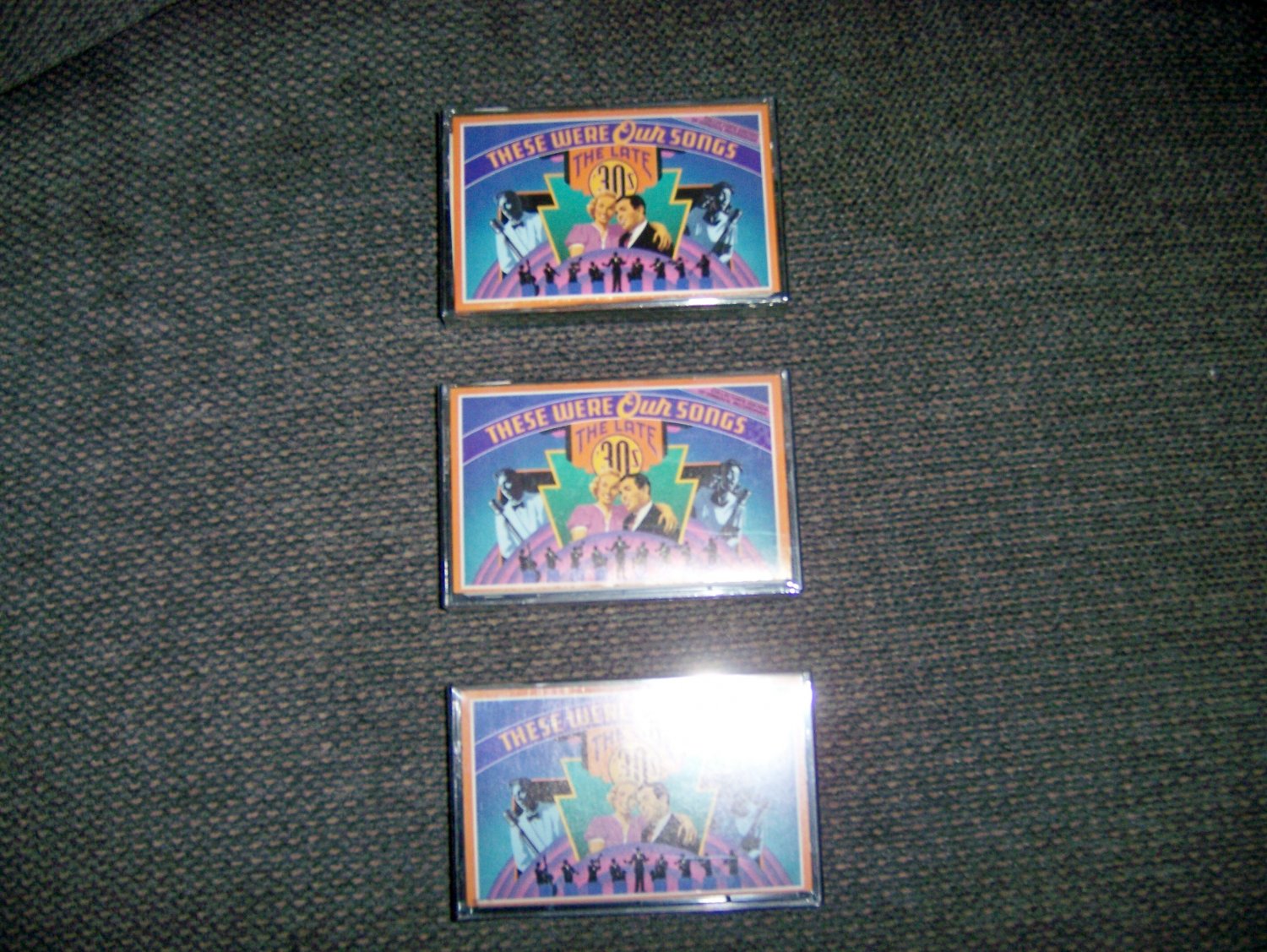 Those Were Our Songs The Late 30's Cassettes BNK1601