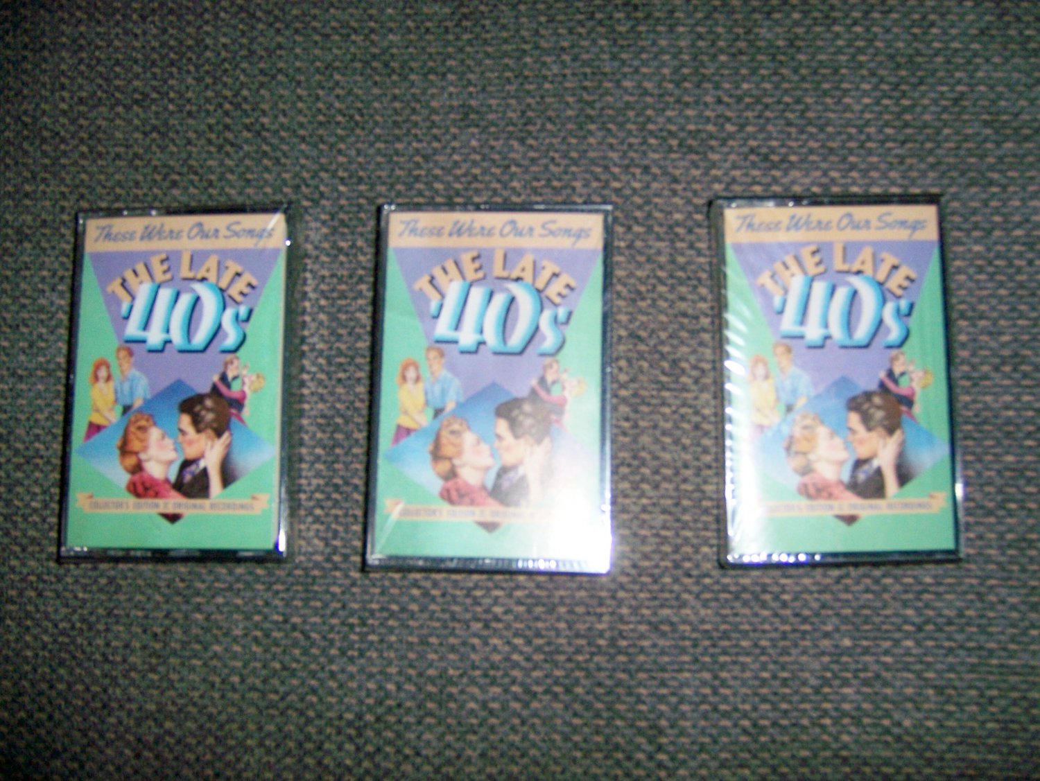 Cassettes These Were Our Songs 2 Sided Set Of 3 BNK1602