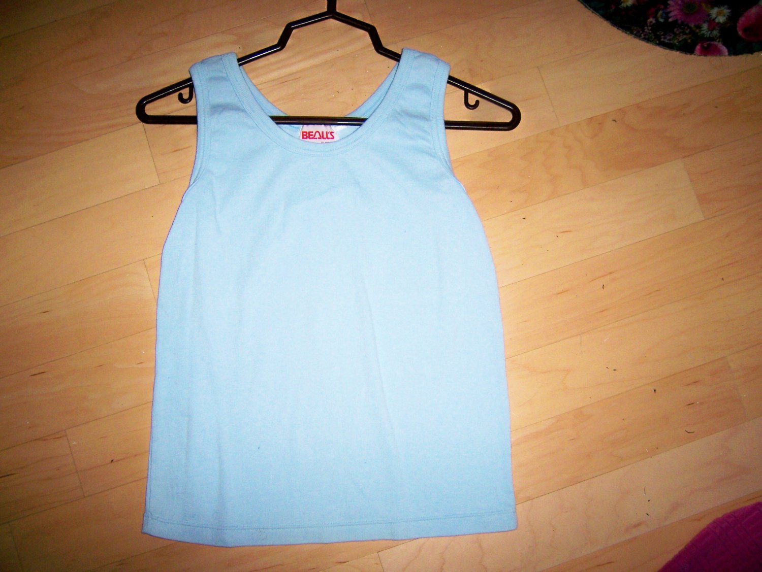 Ladies Tank Top Light Blue Size 10 BNK1618