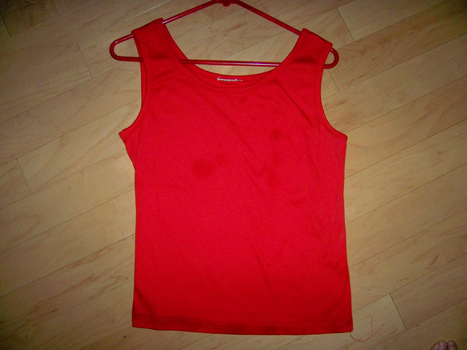 Ladies Red Tank Top Size 12 BNK1624