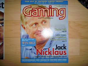 Southern Gaming Magazine Sept 2008 Jack Nicklaus BNK1816