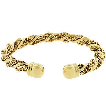 Golden Twist Bracelet
