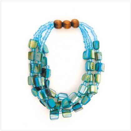 Teal Nautilus Bracelet