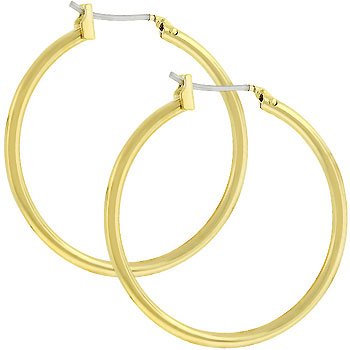 Golden Hoops Earrings