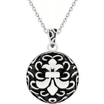 Antique Fleur De Lis Pendant