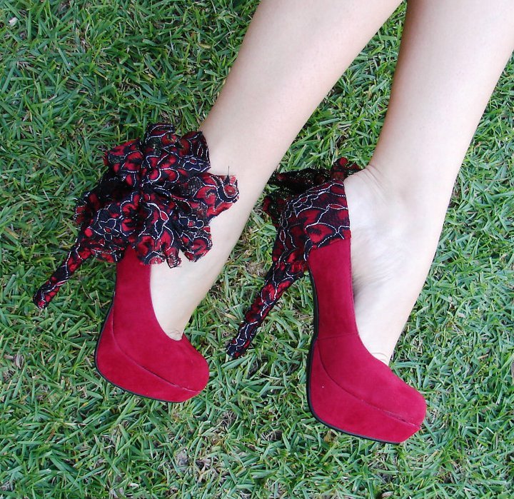 Black & Red Bow