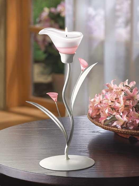 Sunrise Lily Tealight Holder