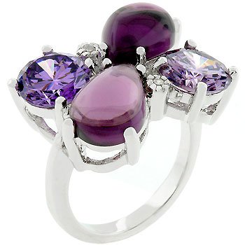 Floral Cocktail Ring