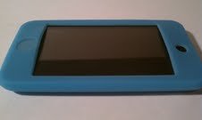 Blue Sillicon Ipod Case