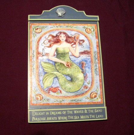 Mermaid Magic Plaque Sign
