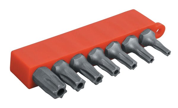Torx Tamper Proof Star Bit Set T10-T40 7-pcs