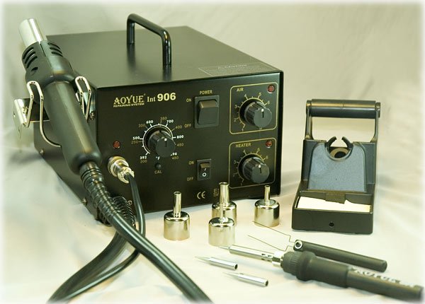 Aoyue 906 ESD Hot Air Station Soldering Rework System