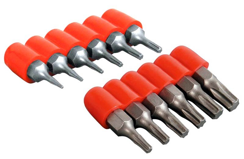 Mini Drill Bit Set Torx Star T5 T6 to T30 12pcs