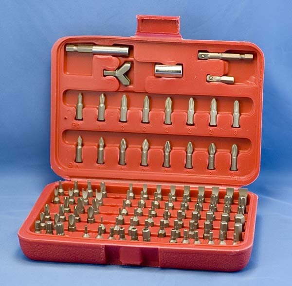 Security Tamper Proof Bit Set 100 pcs Torx Hex Spanner